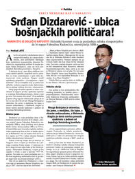 Srđan Dizdarević ubica bošnjačkih političara!