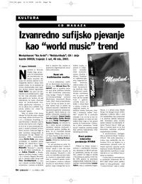 Izvanredno sufijsko pjevanje kao “world music” trend