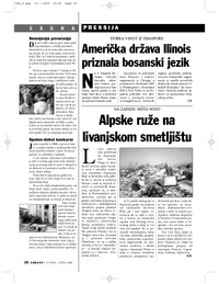 Američka država Ilinois priznala bosanski jezik