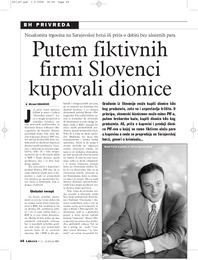 Putem fiktivnih firmi Slovenci kupovali dionice