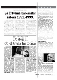 Sa žrtvama balkanskih ratova 1991.-1999