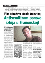 Film odražava stanje trenutka; Antisemitizam ponovo izbija u Francuskoj!