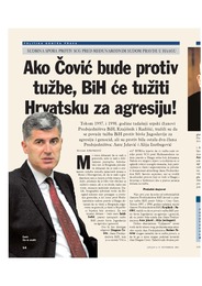Ako Čović bude protiv tužbe, BiH će tužiti Hrvatsku za agresiju!