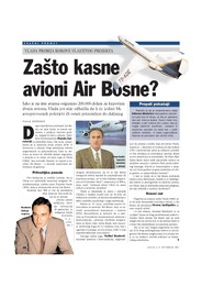 Zašto kasne avioni Air Bosne?
