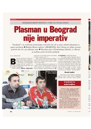 Plasman u Beograd nije imperativ
