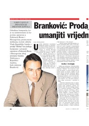 Branković: Prodaja "Mobisa" ne može umanjiti vrijednost "BH Telecoma"