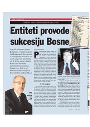 Entiteti provode sukcesiju Bosne