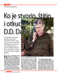 Ko je stvorio, štitio i otkucao D.D. Dabića