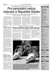 Prvi samostalni nastup izdavača iz Republike Srpske