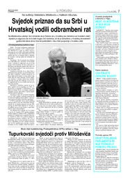 Tupurkovski svjedoči protiv Miloševića