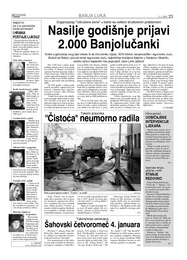 Nasilje godišnje prijavi 2.000 Banjolučanki