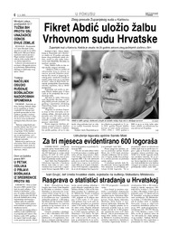 Rasprava o statistici stradanja u Hrvatskoj