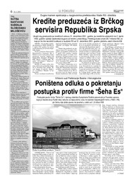 Kredite preduzeća iz Brčkog servisira Republika Srpska