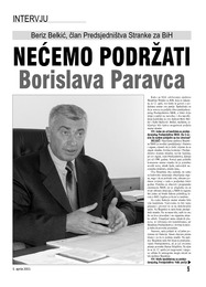NEĆEMO PODRŽATI Borislava Paravca