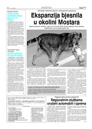 Ekspanzija bjesnila u okolini Mostara