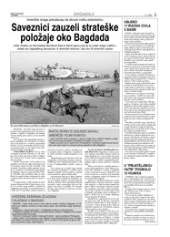 Saveznici zauzeli strateške položaje oko Bagdada