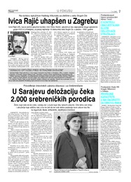 U Sarajevu deložaciju čeka 2.000 srebreničkih porodica