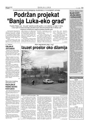 Podržan projekat  Banja Luka-eko grad
