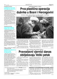 Prva plastična operacija dušnika u Bosni i Hercegovini