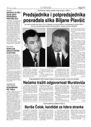 Predsjednika i potpredsjednika posvađala slika Biljane Plavšić