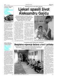 Ljekari spasili život  Aleksandru Gajiću