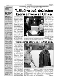 Nikolić priznao odgovornost za Srebrenicu