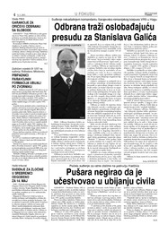 Odbrana traži oslobađajuću presudu za Stanislava Galića
