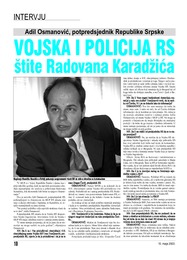 VOJSKA I POLICIJA RS štite Radovana Karadžića