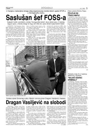 Dragan Vasiljević na slobodi