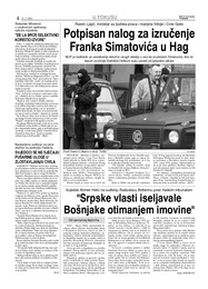 Potpisan nalog za izručenje Franka Simatovića u Hag