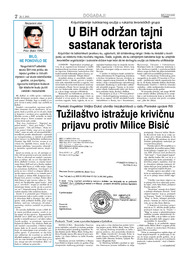 Tužilaštvo istražuje krivičnu prijavu protiv Milice Bisić