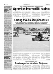 Karting trka za šampionat BiH