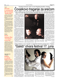 Galeb otvara festival 17. juna