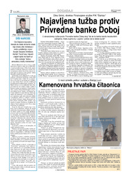 Najavljena tužba protiv Privredne banke Doboj