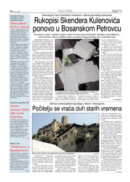 Rukopisi Skendera Kulenovića ponovo u Bosanskom Petrovcu