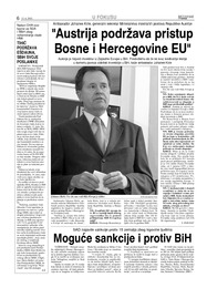 Austrija podržava pristup Bosne i Hercegovine EU