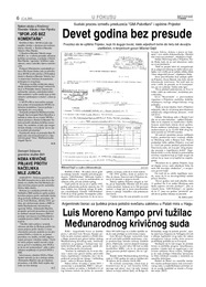 Luis Moreno Kampo prvi tužilac Međunarodnog krivičnog suda