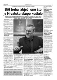 BiH treba izbjeći ono što je Hrvatsku skupo koštalo