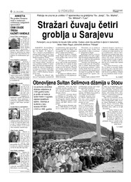 Stražari čuvaju četiri groblja u Sarajevu