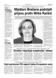 Mještani Brežana podnijeli prijavu protiv Milke Rankić