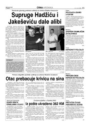 Supruge Hadžiću i  Jakeševiću dale alibi