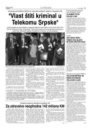 Vlast štiti kriminal u  Telekomu Srpske