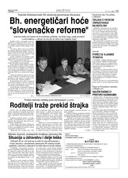 Bh. energetičari hoće "slovenačke reforme