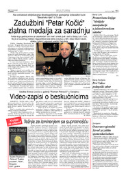 Zadužbini "Petar Kočić" zlatna medalja za saradnju