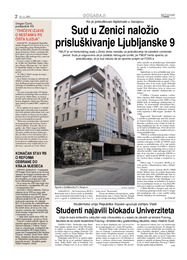Studenti najavili blokadu Univerziteta