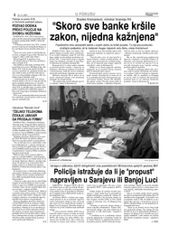 Policija istražuje da li je "propust" napravljen u Sarajevu ili Banjoj Luci