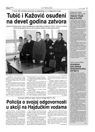 Tubić i Kažović osuđeni na devet godina zatvora