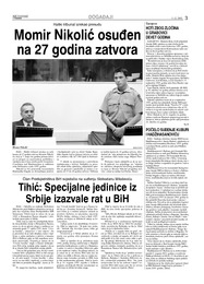 Tihić: Specijalne jedinice iz  Srbije izazvale rat u BiH