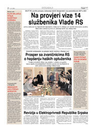 Revizija u Elektroprivredi Republike Srpske
