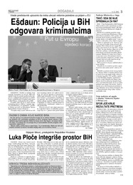 Ešdaun: Policija u BiH odgovara kriminalcima